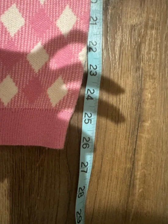 Endless Rose Pink Diamond Knit Sweater Dress - Picture 7 of 8